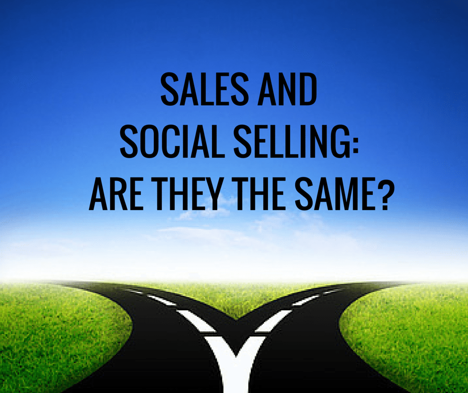 sales-social-selling-are-they-the-same