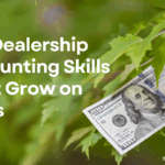 Car Dealership Accounting Skills Don't Grow on Trees