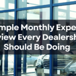 A Simple Monthly Expense Review Every Dealership Should Be Doing