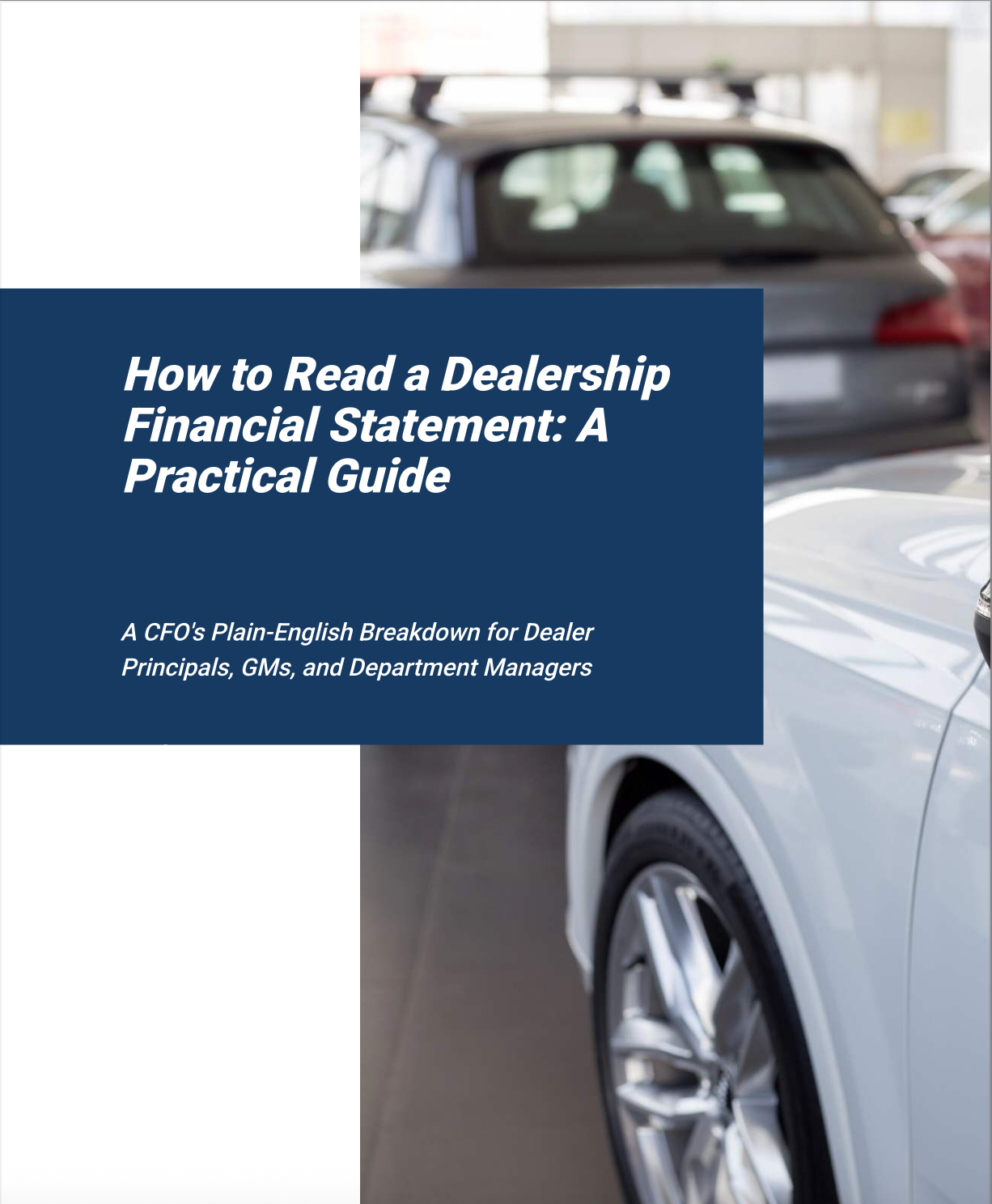 Ebook cover-How to Read a Dealership Financial Statement A Practical Guide